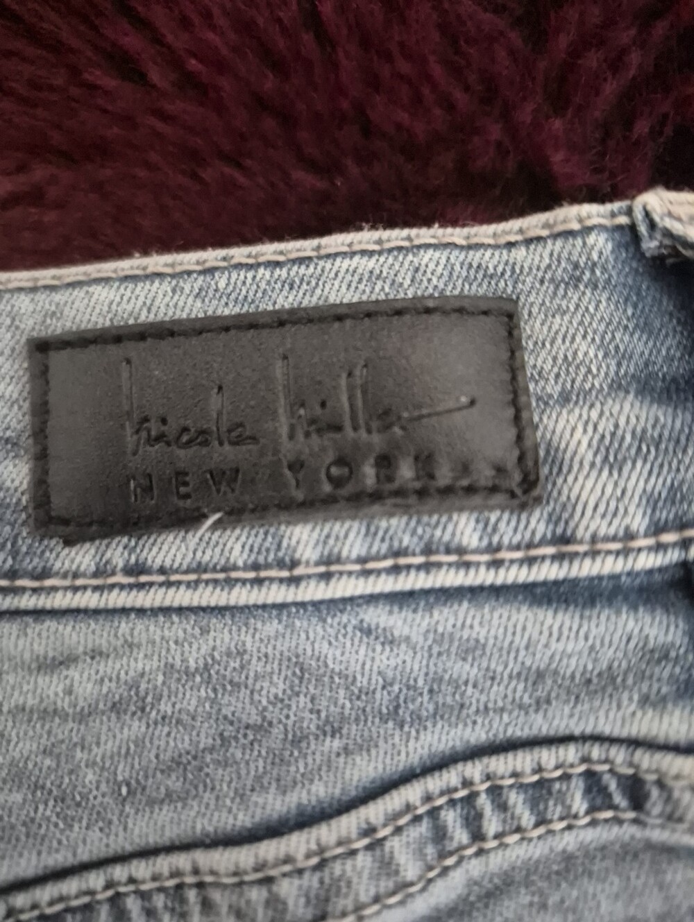 Nicole Miller Wide Leg Jeans- Light